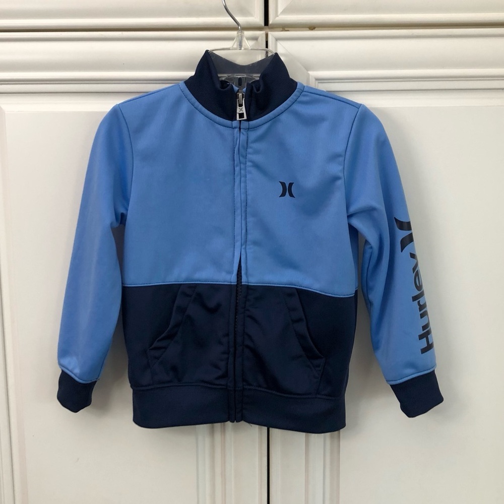 Hurley kids zip track jacket
